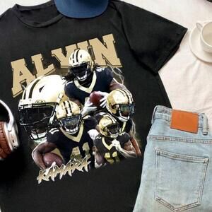 90S Graphic Style Alvin Kamara, Alvin Kamara Shirt, Sport Tee